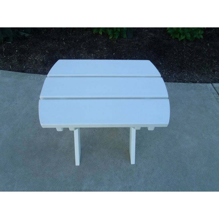 Walnut Poly Lumber Folding End Table O9014