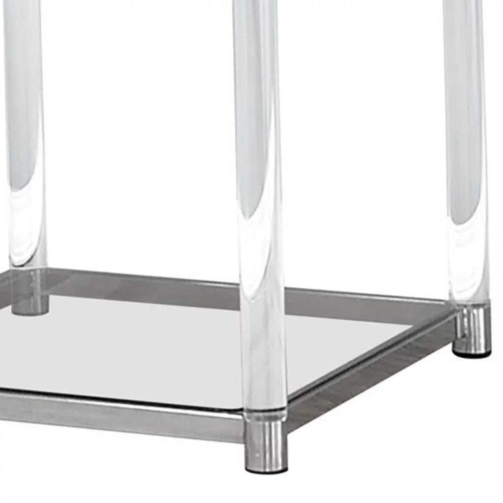 Glass Top End Table P47743