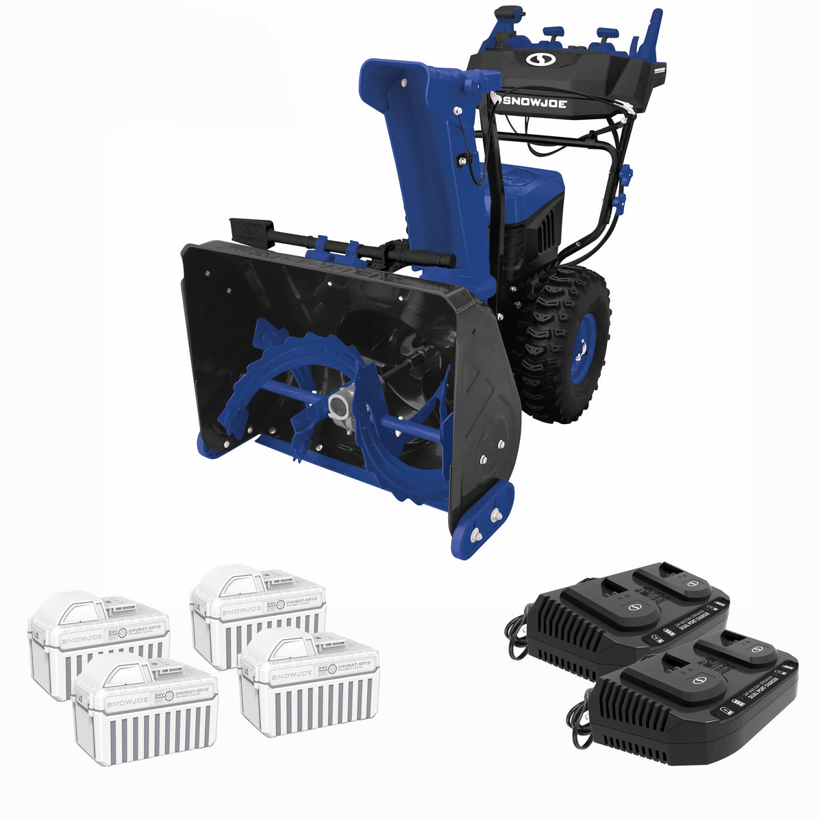 96V Cordless Self-Propelled Dual-Stage Snow Blower A485