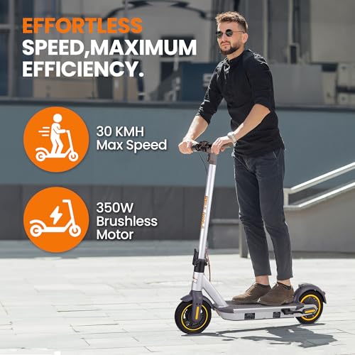 2 Wheel Folding Kick Scooter with Adjustable T-Bar Handlebar H454