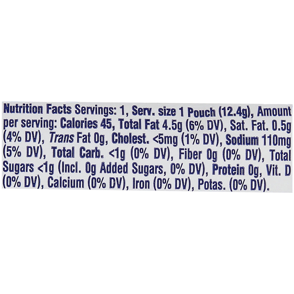 0.44 oz. Ranch Salad Dressing Packets, 200 per case N982