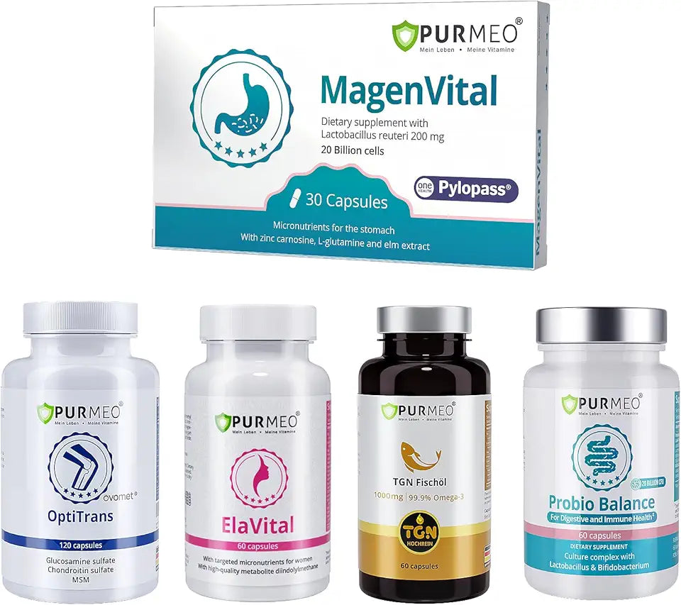 Probiotics and Fish Oil Supplement Bundle F35257