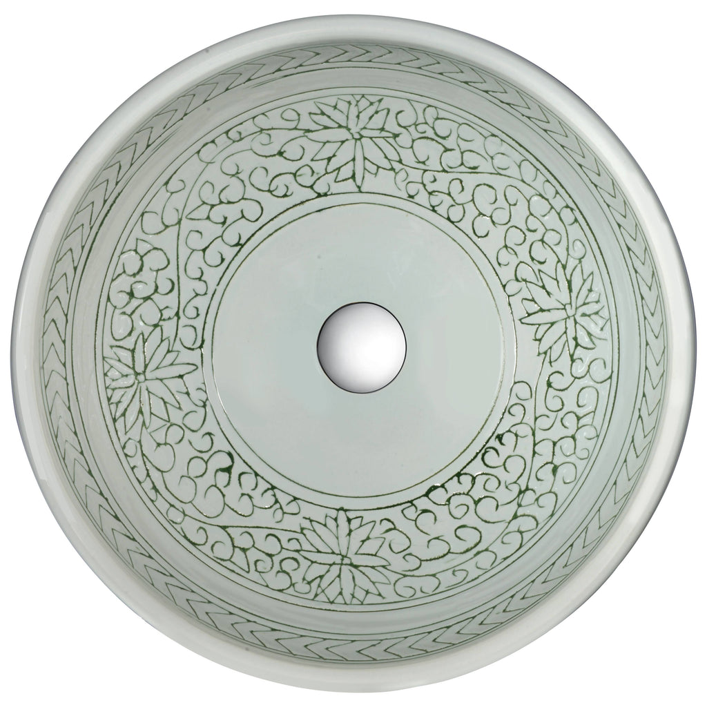 Vessel Sink in Decor White M67421