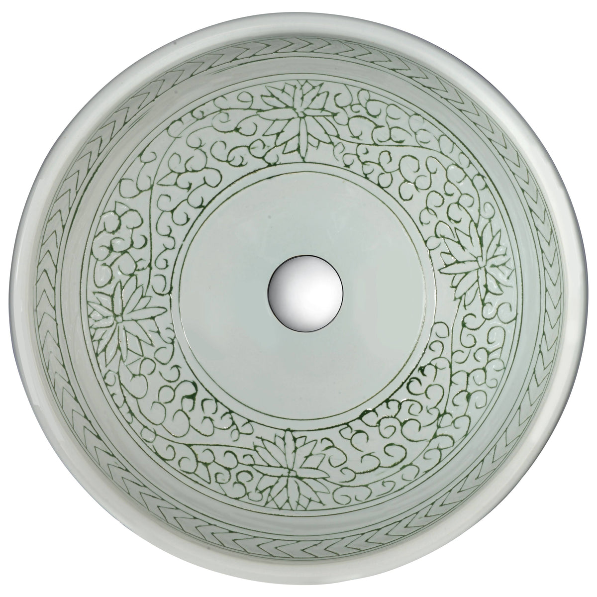 Vessel Sink in Decor White M67421