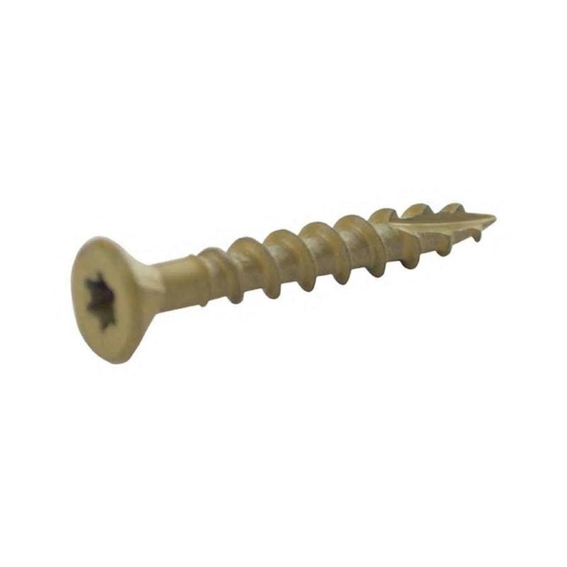 1.25 in. 5 lbs No.8 Star Bugle Head Exterior Deck Screws Tan A95271
