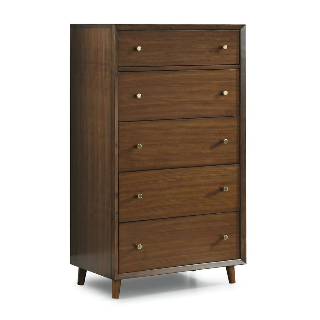 Brown Wooden Drawer Chest V11973
