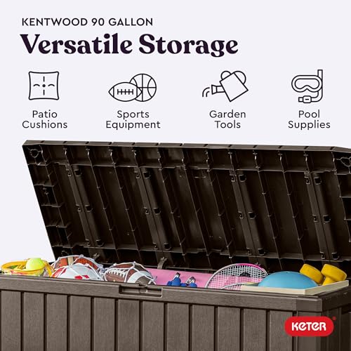92 Gallon Resin Deck Box X396586
