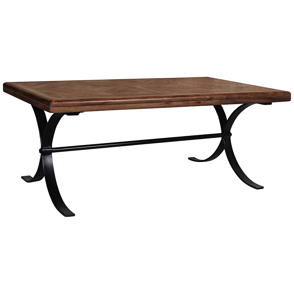 Bengal Iron and Acacia Wood Table K69234