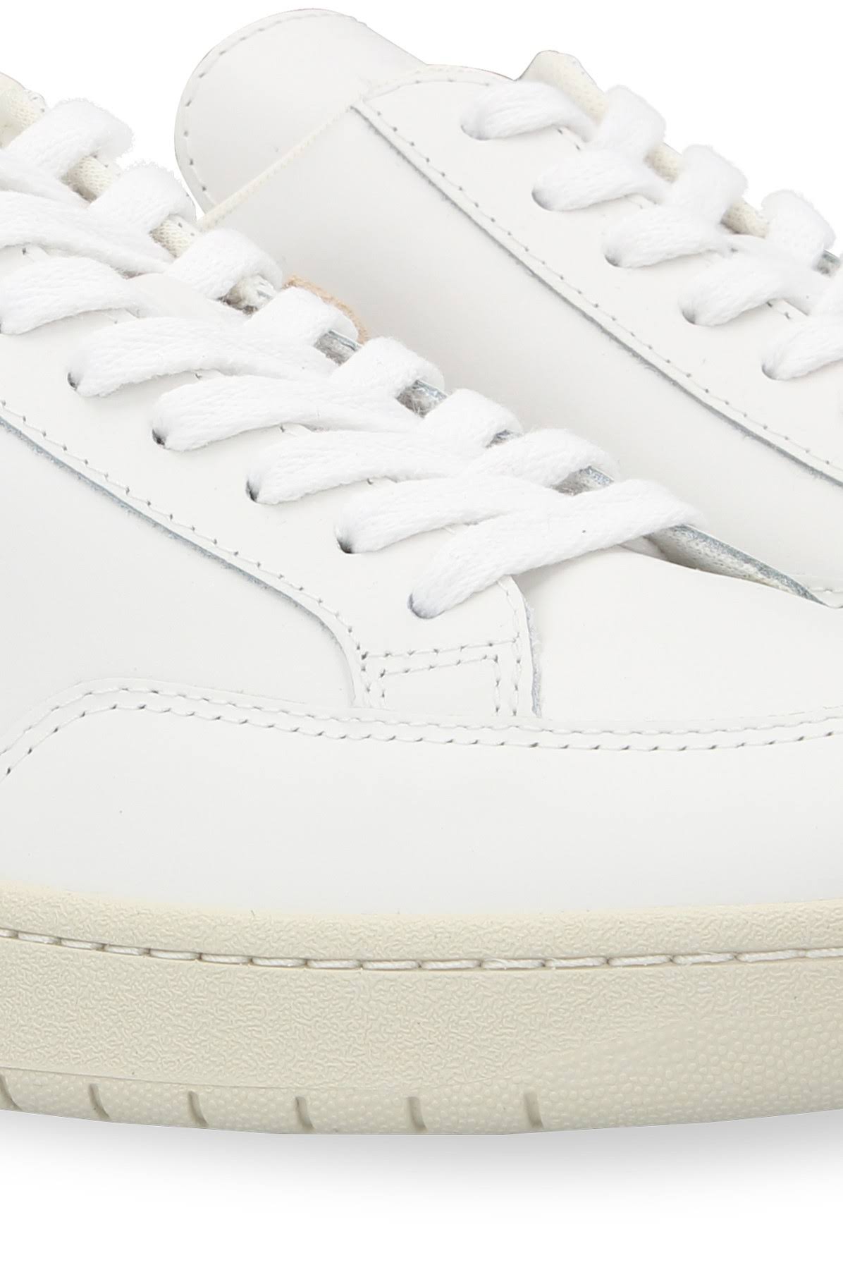White Sable Leather Sneakers H60606