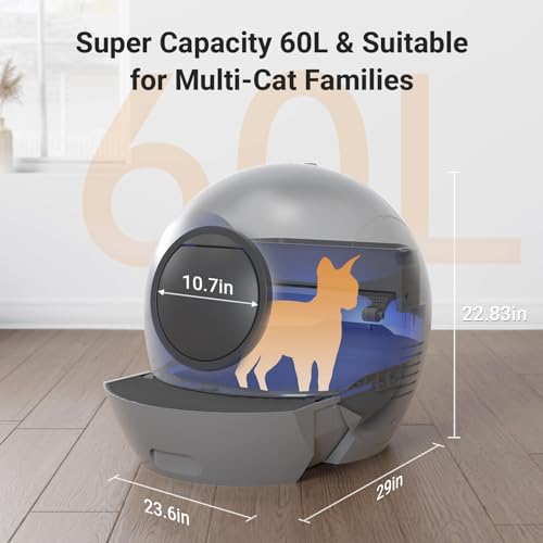 Self-Cleaning Automatic Cat Litter Box Extra Large E4128