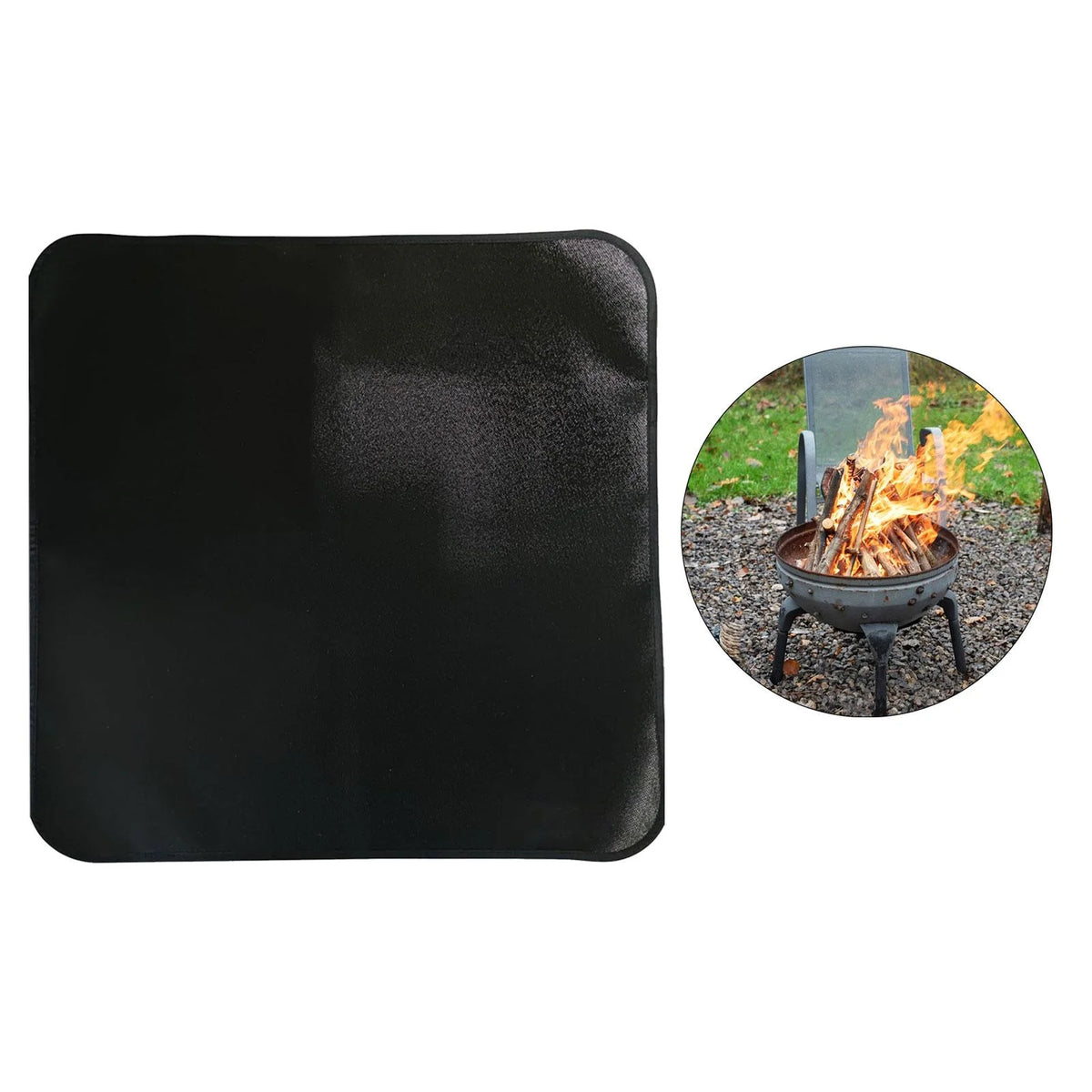 Camping Fireproof Mat Blanket Heat Resistant Mat M535