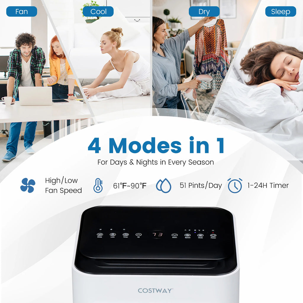 10000 BTU 4-in-1 Portable Air Conditioner R84369