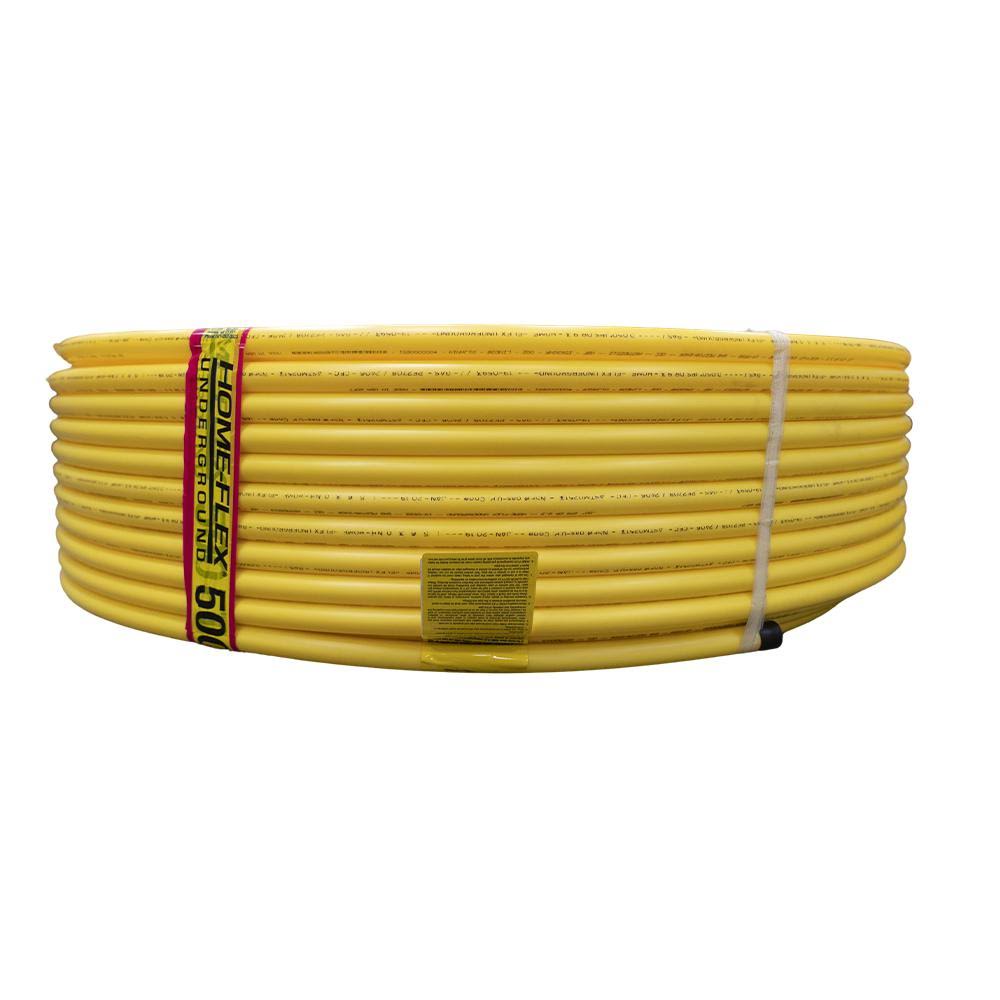 1/2 in. x 250 ft. Dr 9.3 Yellow Polyethylene GAS Pipe W81046