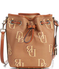 Saddle Coated Cotton Drawstring Bag T405279