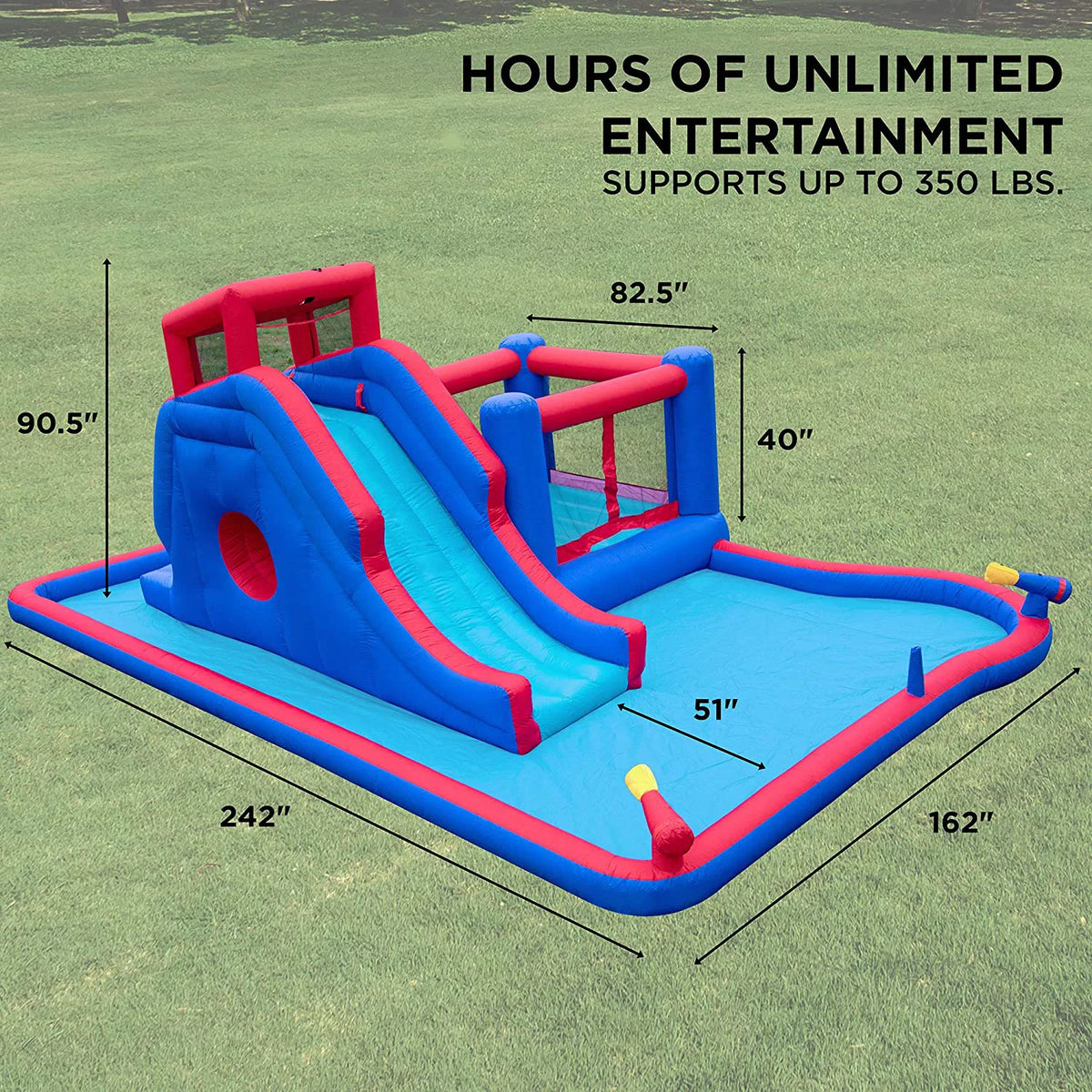 Inflatable Water Slide & Bounce House H414