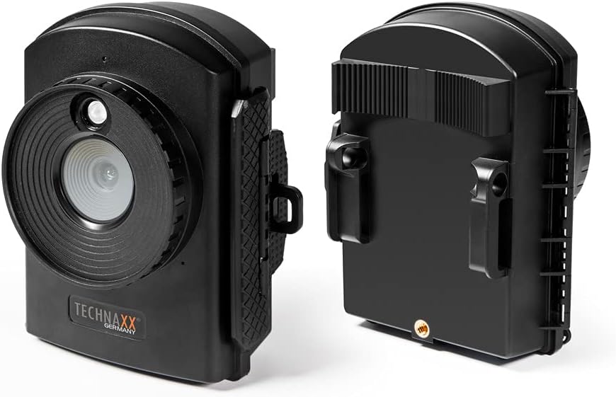 Time Lapse Camera Built-in Microphone & Speaker FullHD Battery Operated Black R631725