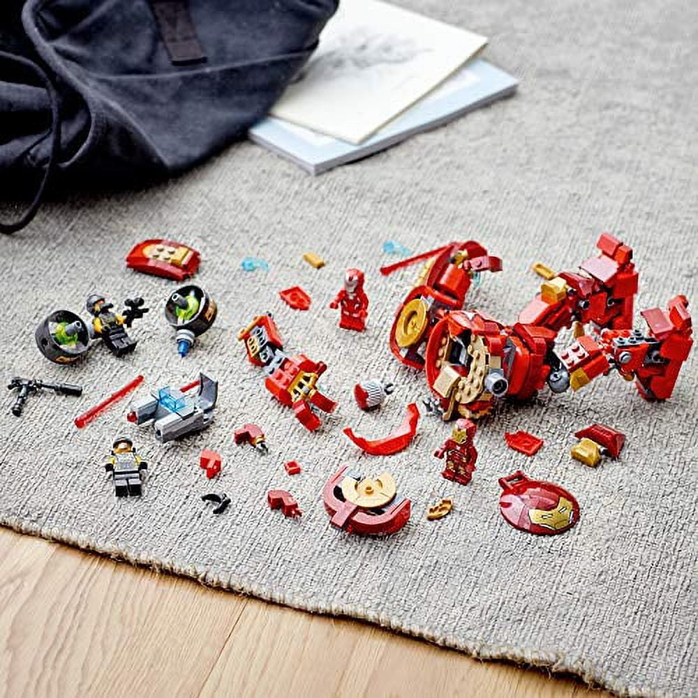 LEGO Marvel Avengers Iron Man Hulkbuster Versus A.I.M. Agent 76164, Interactive Brick-Build Playset with Minifigures (456 Pieces) Z6334