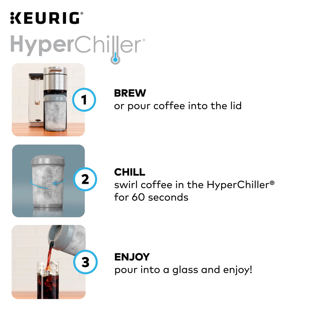 HyperChiller Iced Coffee Maker, Studio Gray O2918