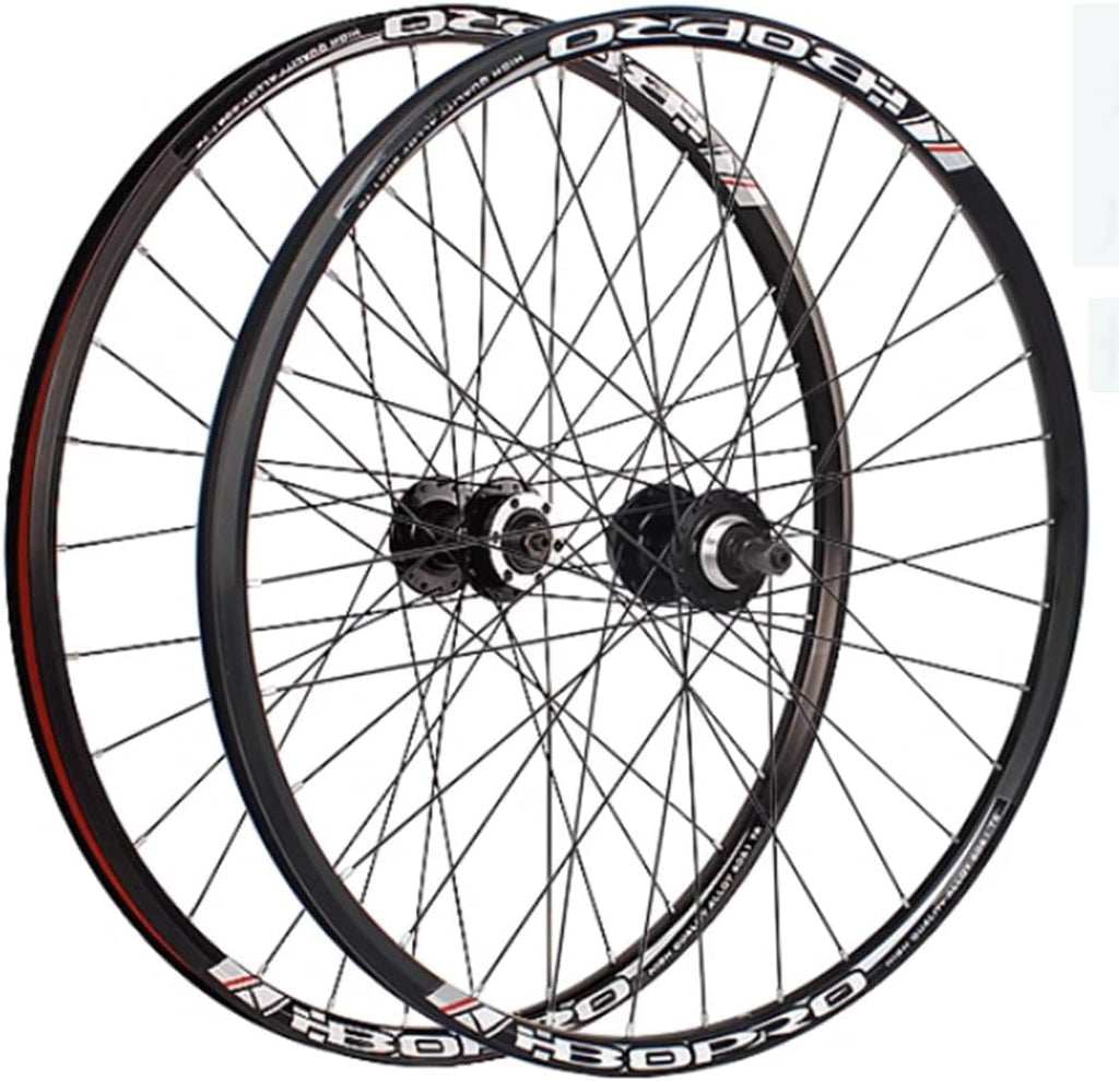 700C Double-Layer Aluminum Alloy Rims Disc Brake Bicycle Wheelsets F3843