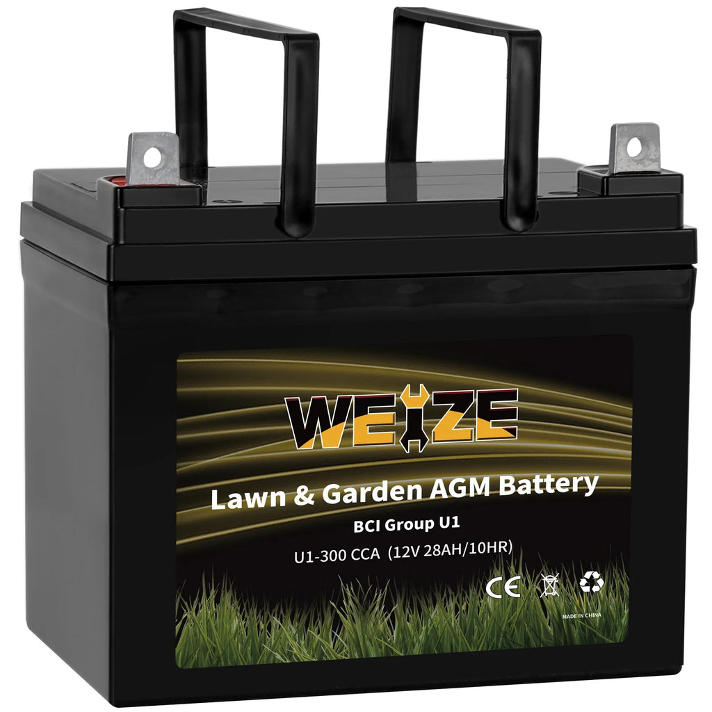 12V 300CCA BCI Group U1 SLA Battery E59085