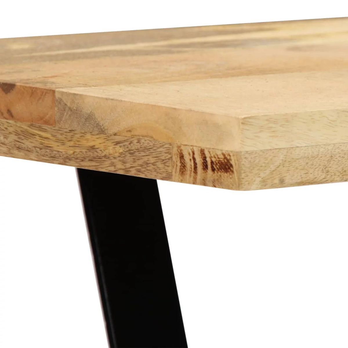 63" Solid Mango Wood Bench J748