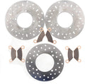 Brake Rotors and Brake Pads Front and Rear R9079