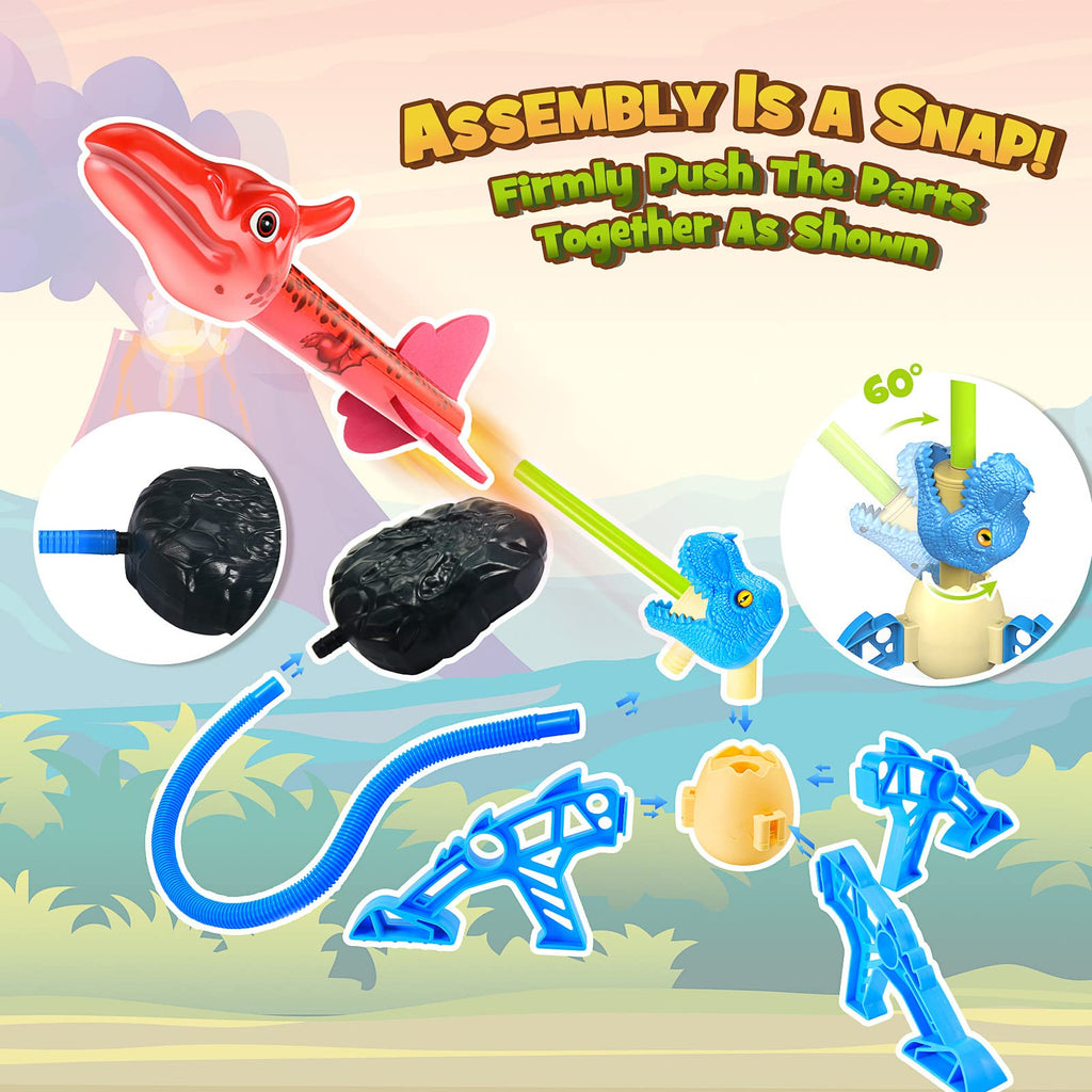 Dinosaur Launcher Outdoor Toys for Kids L411