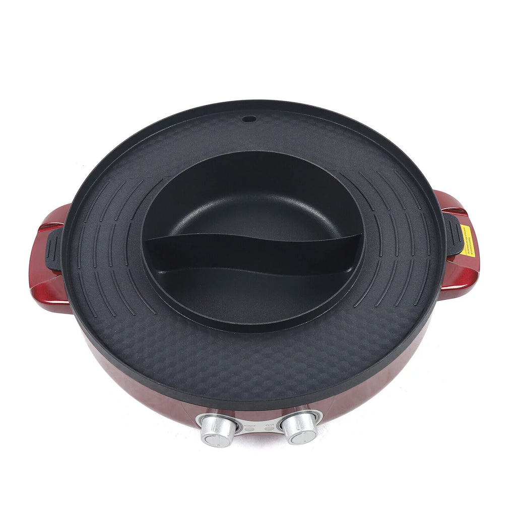 2 In 1 Electric Grill & Hot Pot 2200W D24186