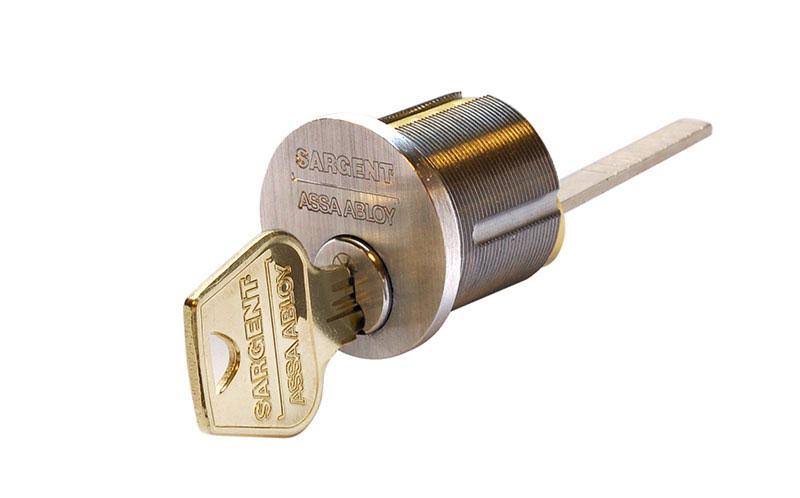 Satin Brass 4 Rim Cylinder U671