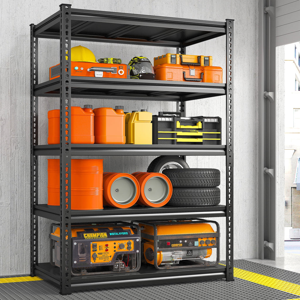Heavy Duty 5 Tier Adjustable Metal Storage Shelves C867