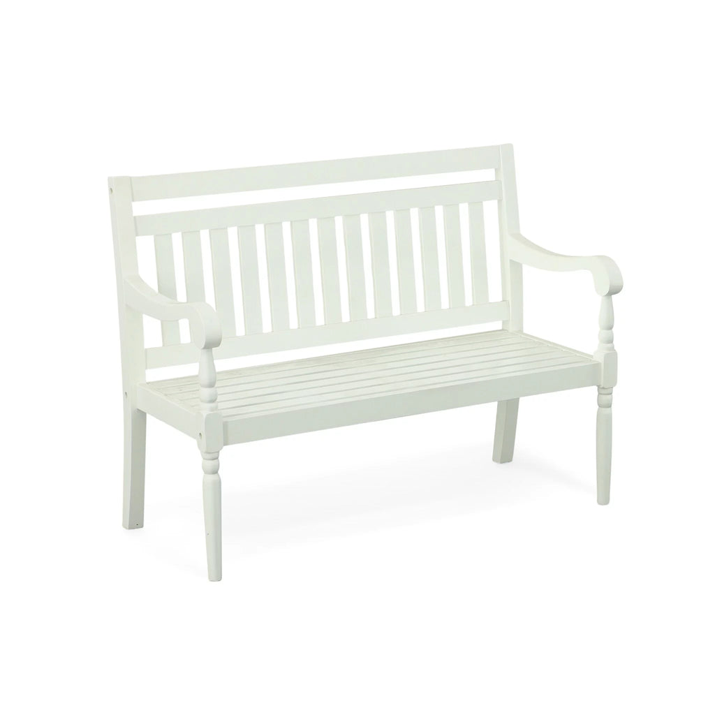 Black Wooden Bench Q226987