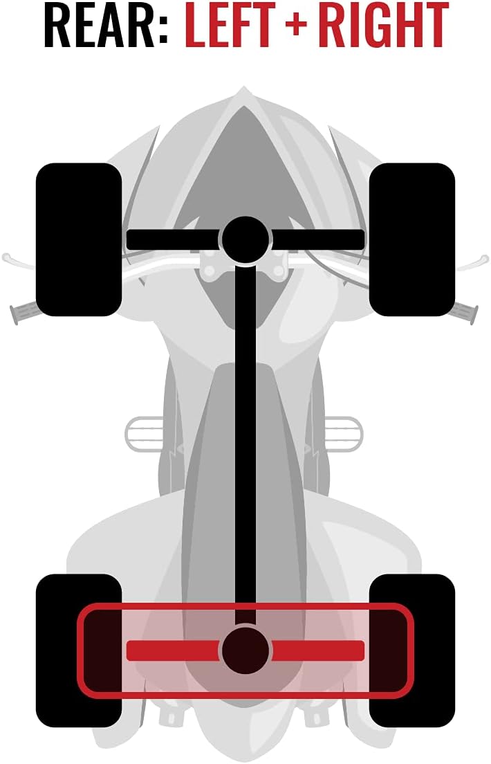 Rear Left Right Axles XT Pair G210