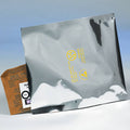5 inch x 30 inch 3.6 Mil Silver Static Shielding Poly Bags Case of 100 X7169