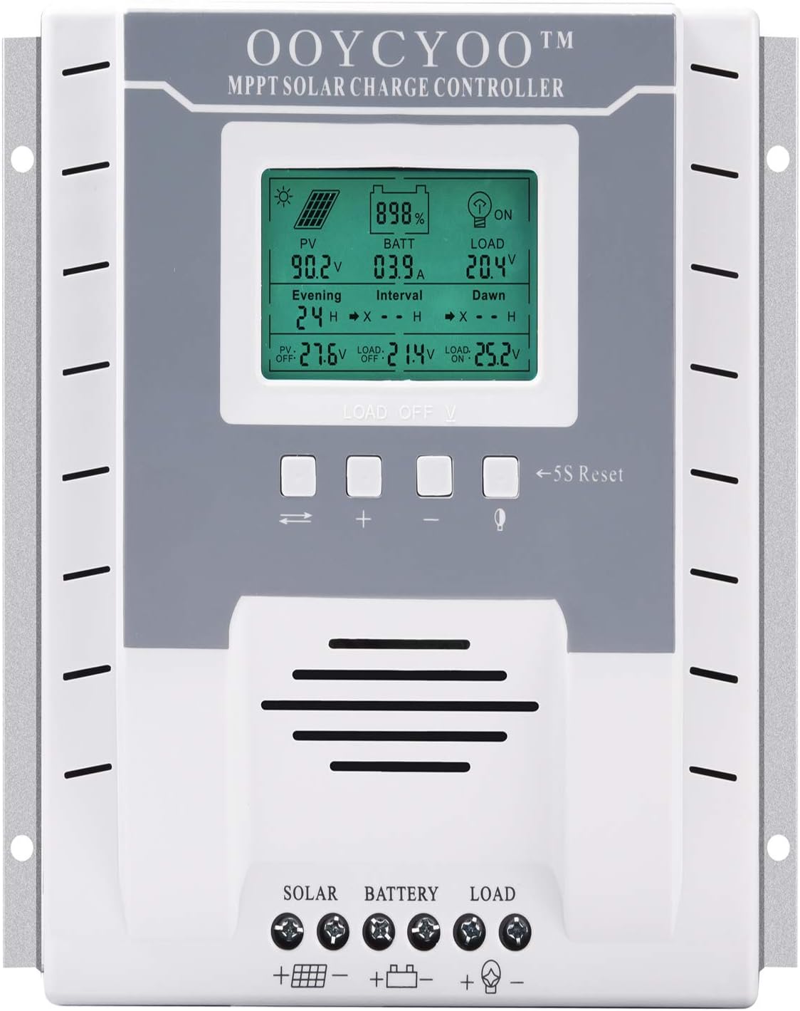 100Amp MPPT Solar Controller 100V Input R869