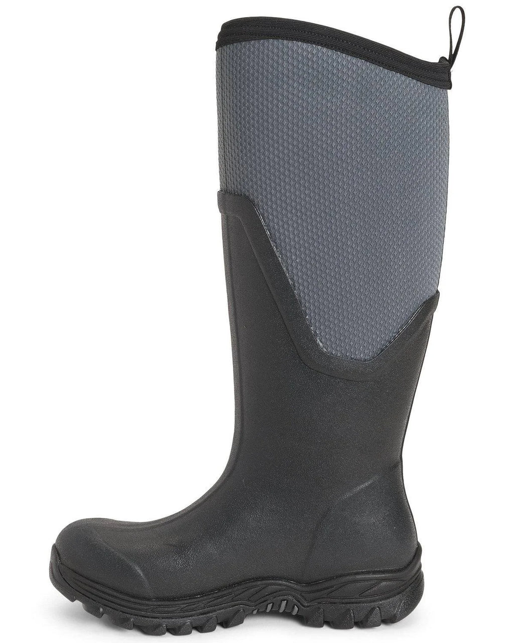 Grey Tall Work Boots A61253