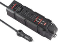 200W Power Inverter, DC 12V to 110V AC Car Converter, Dual AC Outlets, Pack of 2 E51057