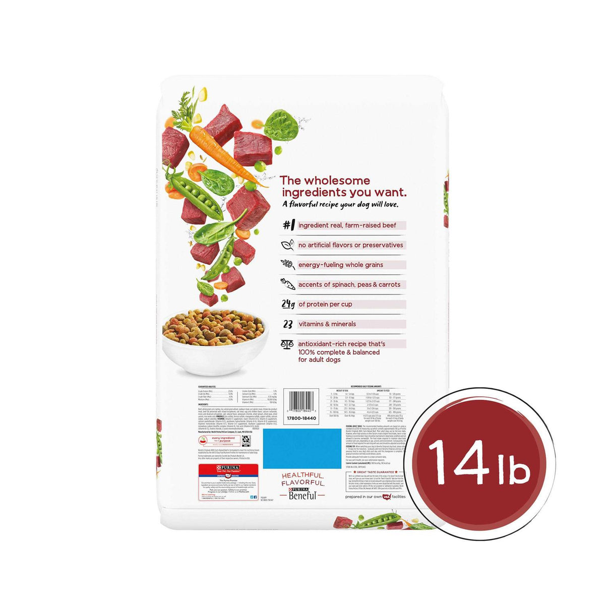 Dog Food with Real Beef Y1379