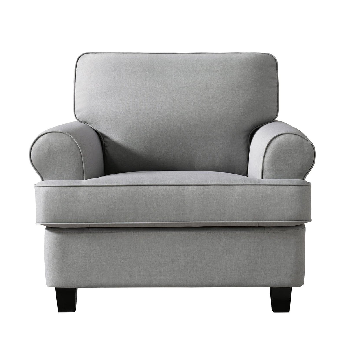 Light Gray Upholstered Accent Chair A460229