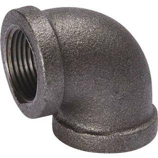 Black 90 Degree Malleable Iron Pipe Fitting Elbow S945