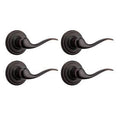 Venetian Bronze Passage Door Lever (4-Pack) L20957