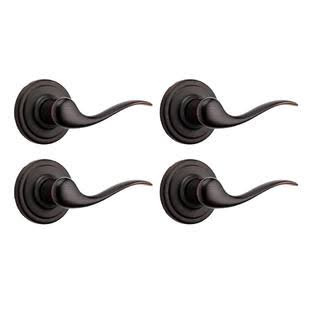 Venetian Bronze Passage Door Lever (4-Pack) L20957