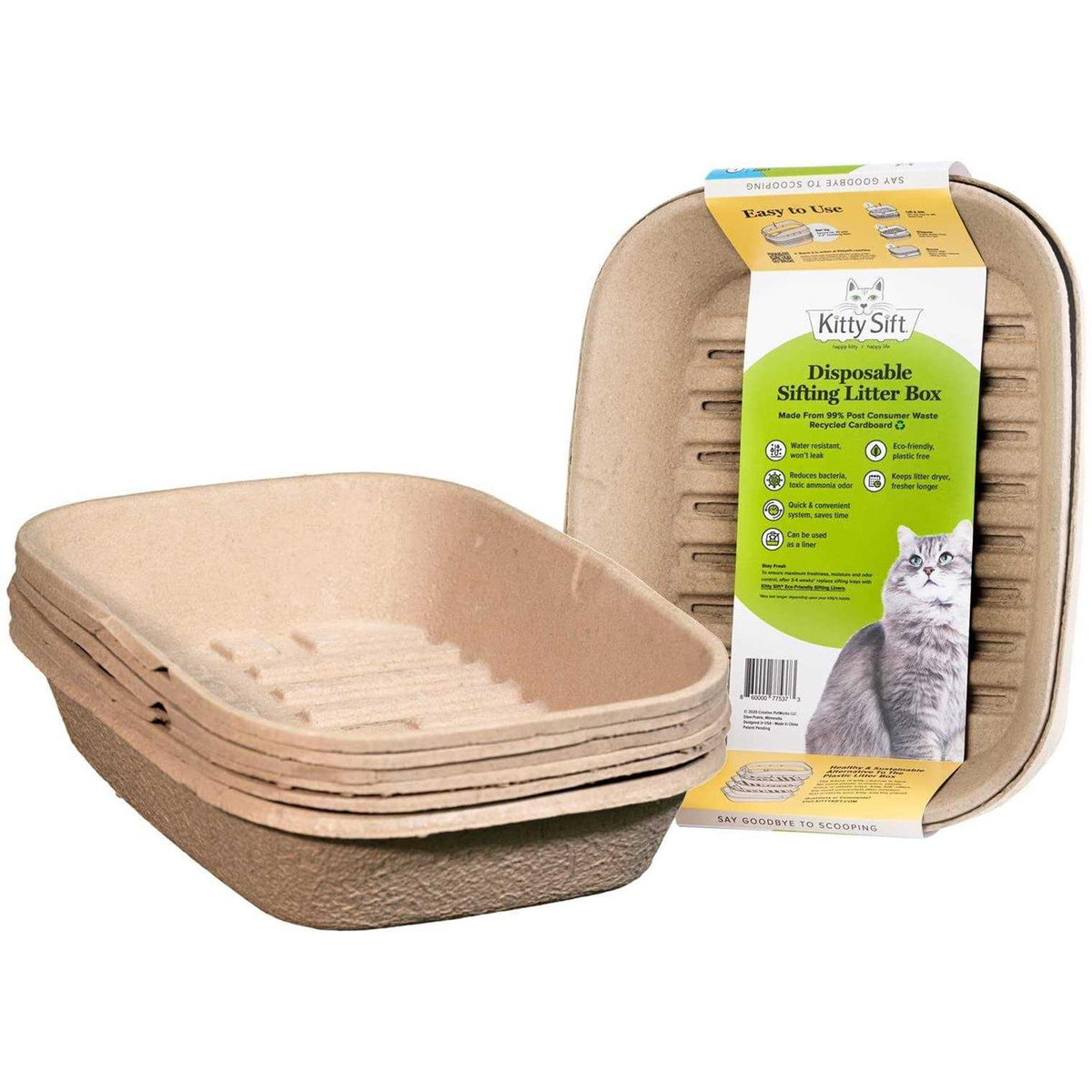 Disposable Sifting Litter Box Z9899