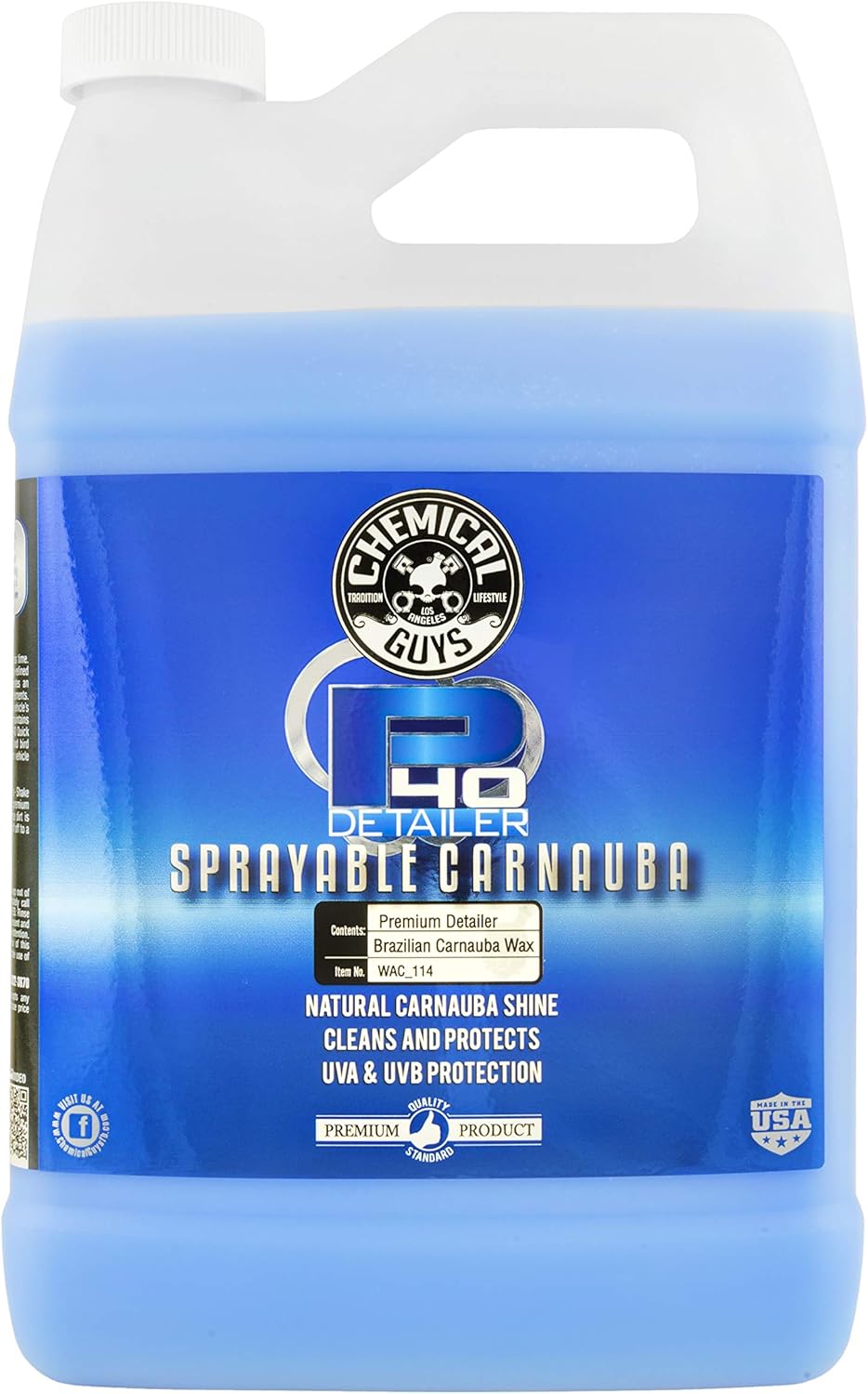 P40 Quick Detailer and UV Protectant (1 Gal) Pack of 2 L7291