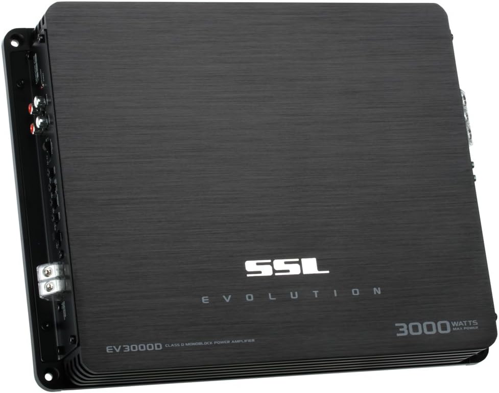 1500 Watt 2 Ohm Monoblock Car Amplifier with Remote Subwoofer Control D68920