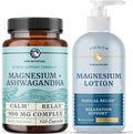 Magnesium Lotion and Ashwagandha Supplement 8 Fl Oz J4945