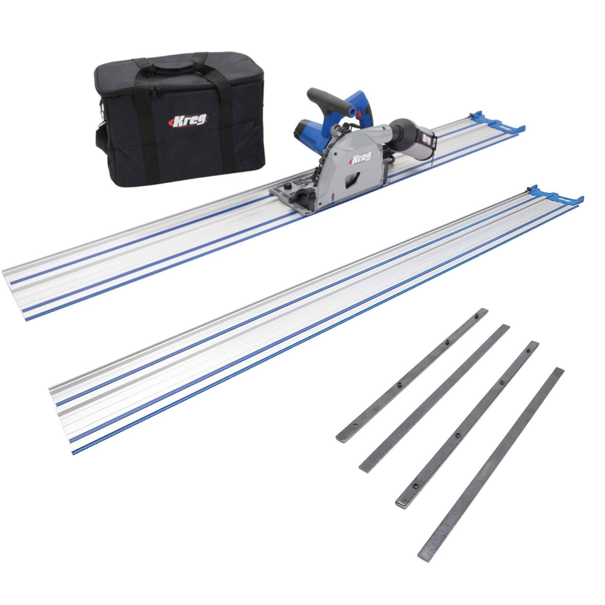 Adaptive Cutting System Saw Bundle with 62-Inch Guide Track and Guide Track Connectors W794