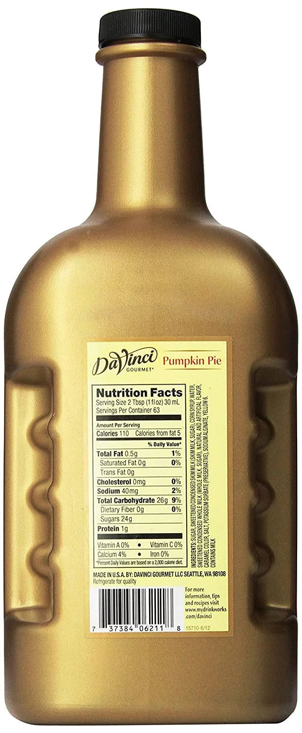 Pumpkin Pie Sauce, 64 Ounce Bottle T189268