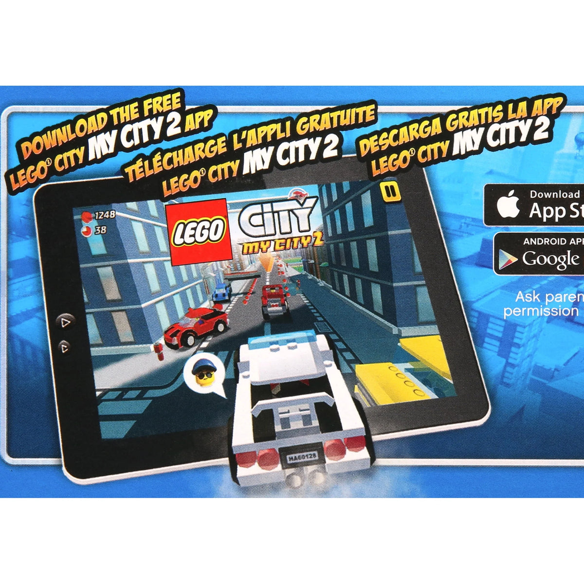 LEGO City Police Mobile Command Center 374 Pieces X731606
