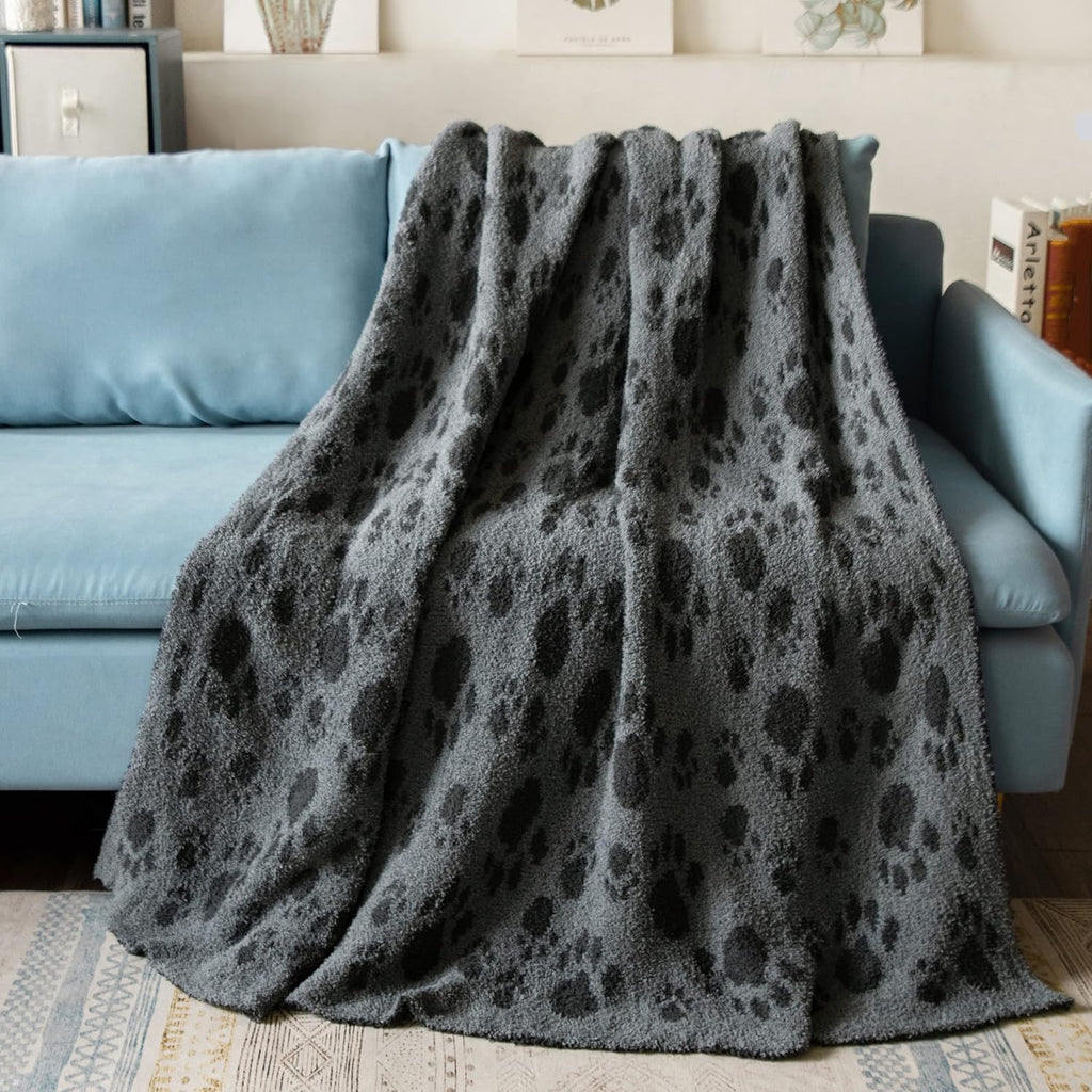 Chunky Knit Chenille Throw Blanket 50 x 60 Q87677