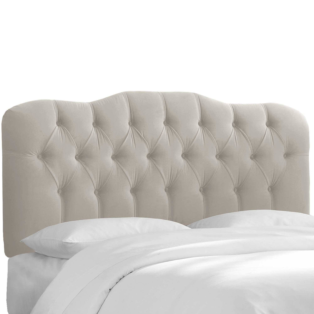 King Velvet Tufted Headboard G534318